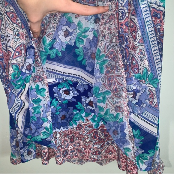 Cato XL NWT Sportswear sleeveless, floral, layered top - Picture 7 of 11